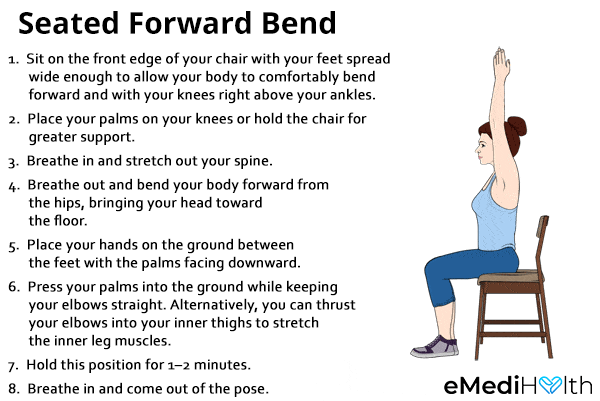 seated forward bend