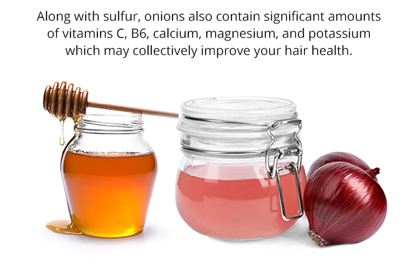 onion and honey for hair growth
