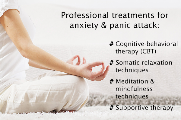 professional treatments for anxiety and panic attacks