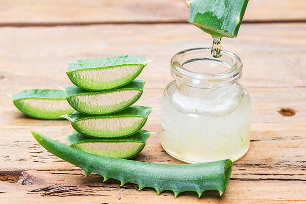 aloe vera usage can help promote skin healng